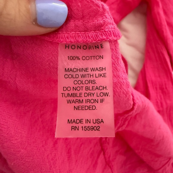 HONORINE Alessandra Cover Up Wrap Mini Dress Pink Size XS - Picture 7 of 7